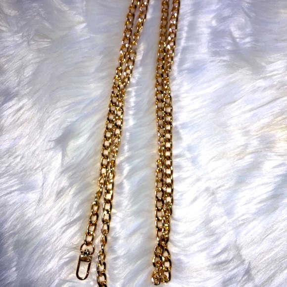 🌙Gold Chain🌙 59.1 Inch UnbrandedFor Wallet/Purse/ Crossbody/Shoulder - Picture 5 of 6